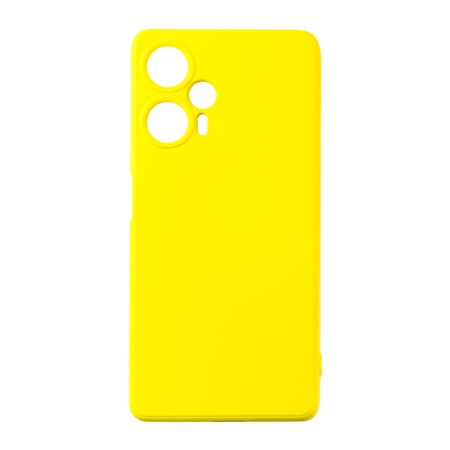 Чехол Colorful Case TPU для POCO F5 лимонно-желтый