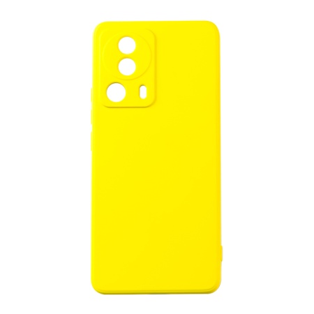 Чехол Colorful Case TPU для Xiaomi 13 Lite лимонно-желтый